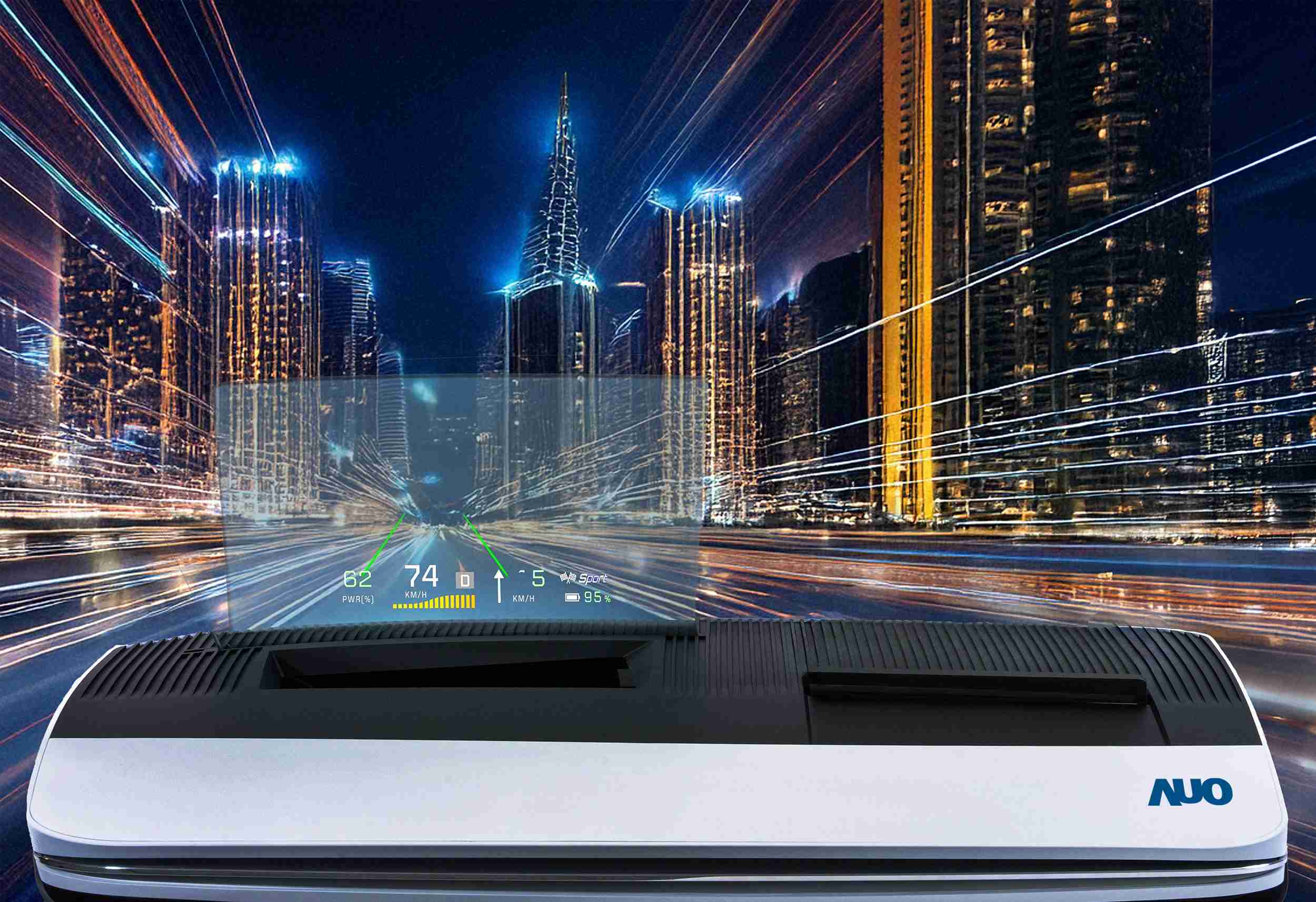 开云电子推出13吋Micro LED抬头显示器，，，提供高入眼亮度、、、高色彩饱和度的显示质量，，，在阳光下或黑暗中都清晰可见，，，并利用Micro LED模块体积小的优势，，解决车用空间有限的痛点